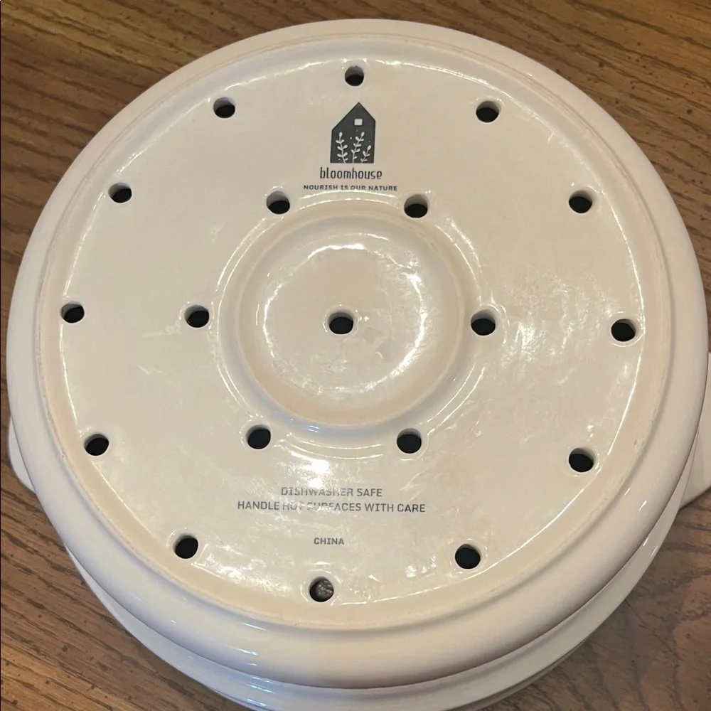 Bloomhouse 6 Qt‎ Dutch Oven Ceramic Steamer